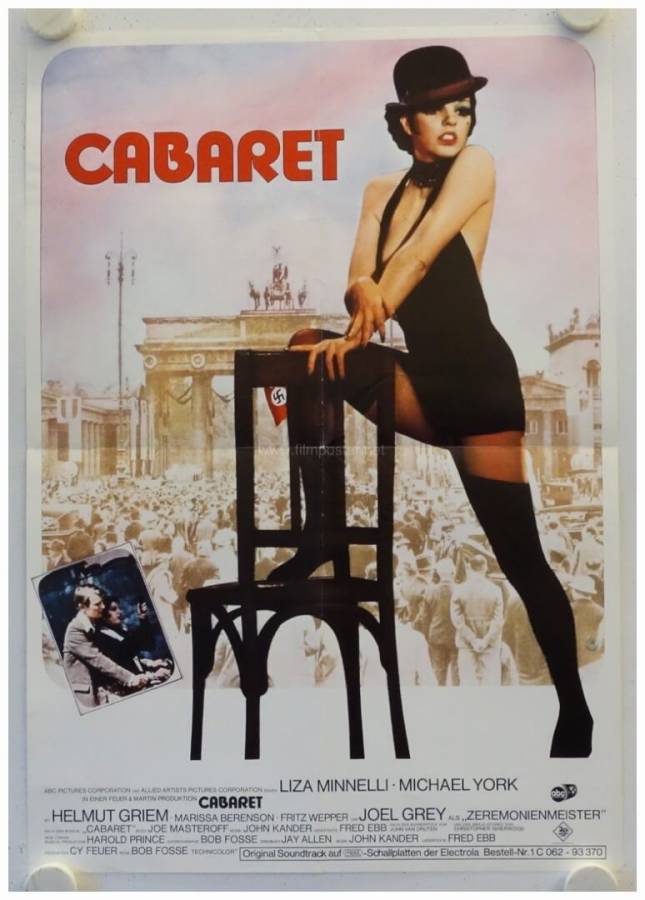 Cabaret originales deutsches A2 Filmplakat